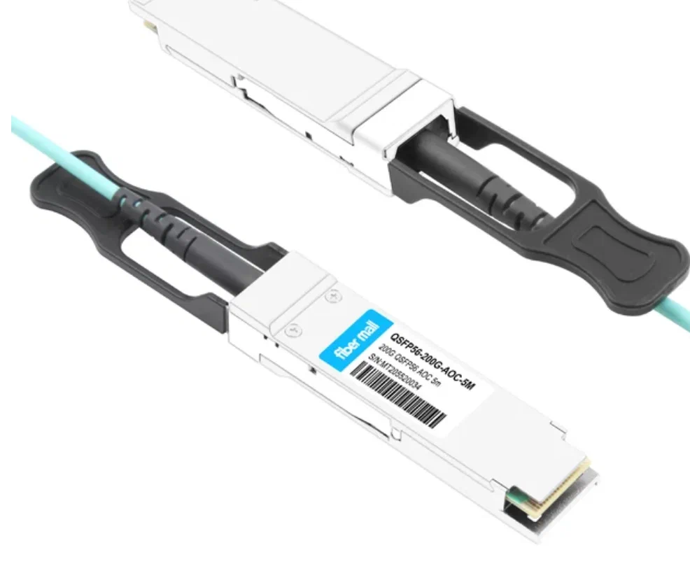Кабель Mellanox MFS1S00-H005E Mellanox® active fiber cable, IB HDR, up to 200Gb/s, QSFP56, LSZH Кабель Mellanox MFS1S00-H005E Mellanox® active fiber cable, IB HDR, up to 200Gb/s, QSFP56, LSZH — изображение 2