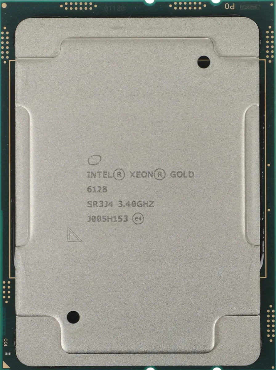 Процессор Intel Xeon Gold 6128 3400(3700)Mhz L3-19,25Mb 10400 6x Core 115Wt Socket LGA3647 Skylake(SR3J4) Процессор Intel Xeon Gold 6128 3400(3700)Mhz L3-19,25Mb 10400 6x Core 115Wt Socket LGA3647 Skylake(SR3J4)