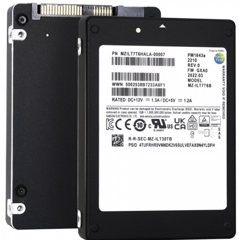 Твердотельный накопитель 3.84TB 12 Gb SAS 2.5 Inch Flash Drive (02PX542/02YC039)