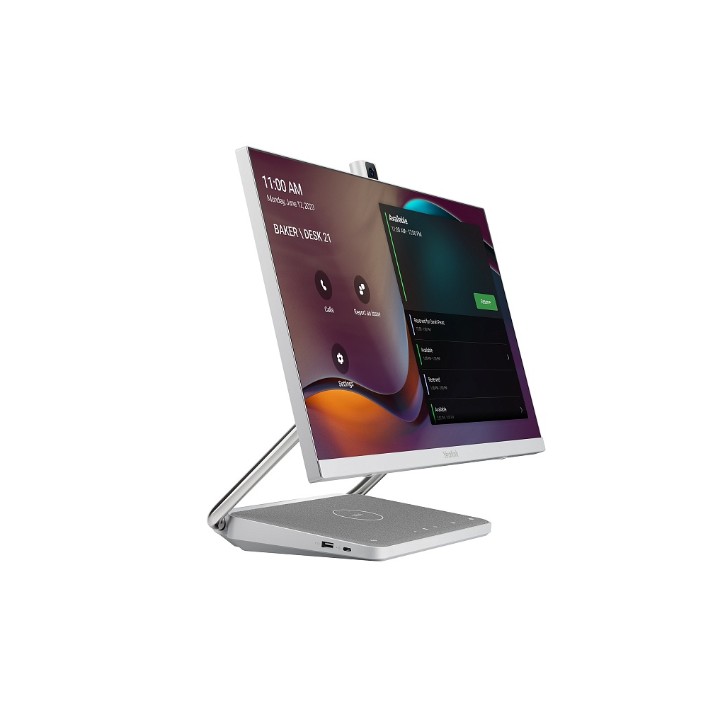 Cистема видеоконференции Yealink DeskVision A24 23.8 inch 1920 x 1080 60 Hz 1000:1 Стереосистема 2*3W 100MHZ-16KHZ 1 x HDMI 1 x USB-C 3.0 1 x USB-C 3.0 2 x USB-A 3.0 1x USB-A 2.0 1 x DC 19V port 1 x Internet (RJ-45) port Потребляемая мощность: 19 Вт Cистема видеоконференции Yealink DeskVision A24 23.8 inch 1920 x 1080 60 Hz 1000:1 Стереосистема 2*3W 100MHZ-16KHZ 1 x HDMI 1 x USB-C 3.0 1 x USB-C 3.0 2 x USB-A 3.0 1x USB-A 2.0 1 x DC 19V port 1 x Internet (RJ-45) port Потребляемая мощность: 19 Вт